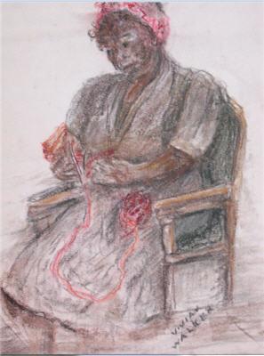 Sample artwork by Vivian Maude Walker (1903 - 1994), known for landscape, urban scene, portrait, and floral still life painting - View similar artists and auction records
